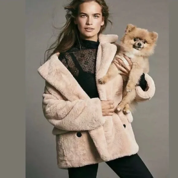 Free People Kate Faux Fur Coat - Picture 3 of 6